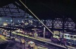 PRR "Trainshed At Night," c. 1967